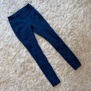 Night blue alpine leggings